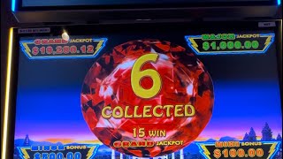 OCR Slots chasing 100000 Maxed Major Jackpot lightning link at Choctaw Casino Pocola Oklahoma [upl. by Ydnab]