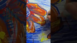 Adding dimension with colored pencils arttechniques arttips artyoutuber fypyoutube [upl. by Orville]