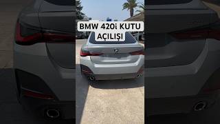 BMW 420i GRANCOUPE KUTU AÇILIŞI BROOKLYN GRİ HARİKA RENK bmw4series bmw [upl. by Hayouqes284]