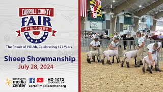 Carroll County 4H amp FFA Fair Sheep Showmanship 7282024 [upl. by Elolcin673]