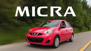 2018 Nissan Micra Review  The Cheapest New Car You Can Buy [upl. by Noterb]