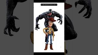 Woody as Venom venomthelastdance comics marvel digitalartist shorts [upl. by Itsrik]