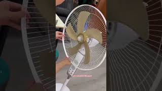 Solar charging fanfactory fan machine Solar charging fan [upl. by Lassiter]