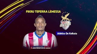 Hero ISL  Fikru Lemessa Atletico De Kolkata [upl. by Collen]