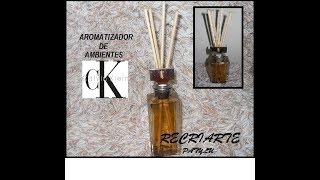 Aromatizador de ambientes em vidro de perfume Calvin Klein [upl. by Follmer]