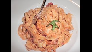 Kochtipp  Pasta mit scharfen Garnelen [upl. by Neely]