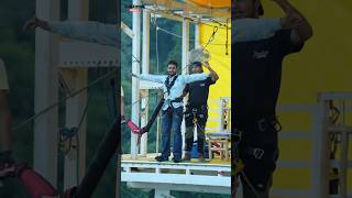 Himalayan Bungy Rishikesh bungee bungeejumping jumping adventure trending viral bungy shorts [upl. by Alegnaoj870]