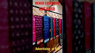 SAMBALPURI HANDLOOM SAREE IN KIITBBSR meher love advertising kiit kiituniversity kiitee bbsr [upl. by Clementi]