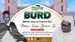 🔴 DIRECT TIVAOUANE  BURD JOUR 3 MOSQUÉE SERIGNE BABACAR SY RTA l VENDREDI 06 SEPTEMBRE 2024 [upl. by Christianna709]