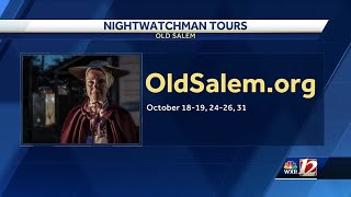 Halloween at Old Salem includes Nightwatchman tours [upl. by Ytirahc890]