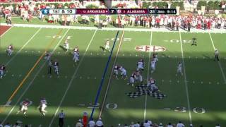 Donta Hightower vs Arkansas 2011 [upl. by Pantin]