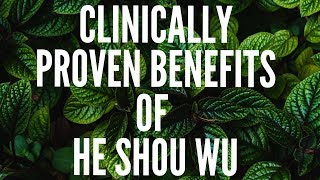 Top Clinically Proven Benefits of He Shou Wu [upl. by Nerrat835]