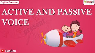 Learn writing sentences in Active and Passive Voice  English Grammar  iken  ikenedu  ikenApp [upl. by Madson]