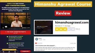 Himanshu Agrawal Course Review  Get Rich Quick Scheme  AI Funnel Workshop [upl. by Syst]