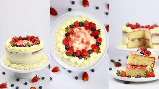 FOODMAS Amazing Berry Chantilly Cake Recipe [upl. by Rorie895]