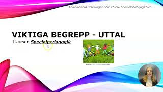 Viktiga begrepp  Specialpedagogik [upl. by Analra617]