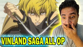 vinland saga all openings reaction [upl. by Wills376]