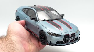 118 GT Spirit BMW M4 G82 CSL By Scale Reviews [upl. by Aynna]