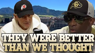 🚨 Utah Head Coach Kyle Whittingham SHOCKED By How Good Colorado Played Today ‼️ [upl. by Arnon]