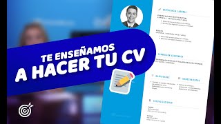 Cómo crear un curriculum vitae  Aprende a hacer un CV perfecto  OCCMundial 😉 [upl. by Eirruc]