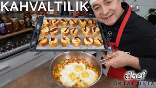 KAHVALTILIK KOLAY TARİF ❗️Nasıl Yapılır   Oktay Usta [upl. by Ocirnor]