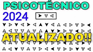 exame psicotécnico detran 2024 psicotécnico detran 2024 teste psicotécnico detran 2024 psicoteste [upl. by Okihcas]