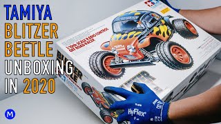 Tamiya Blitzer Beetle Unboxing in 2020 and Closer Look [upl. by Eirehs]