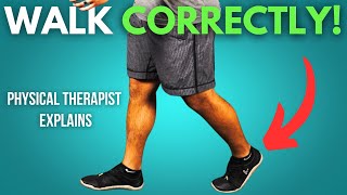 How to Walk CORRECTLY after Surgery or Injury PHYSICAL THERAPIST EXPLAINS [upl. by Kcirred]