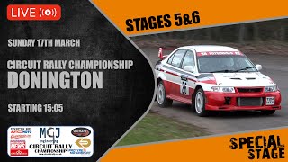 LIVE Dukeries Rally 2024  Stages 5 amp 6  MGJ Engineering Circuit Rally Championship [upl. by Aicnatsnoc]