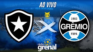 LIVE COMPLETA BOTAFOGO 0 X 0 GRÊMIO  BRASILEIRÃO 2024 [upl. by Nigle269]