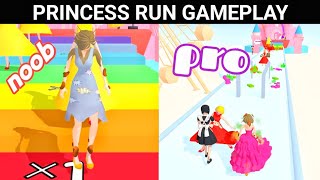 Princess Run 3D👸❤️👰‍♀️  Gameplay Walkthrough iOS amp Android  Gamerkmh [upl. by Thierry]