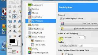 Dukewheatly How To Fix GIMP Move Tool Default [upl. by Ahsyekal]