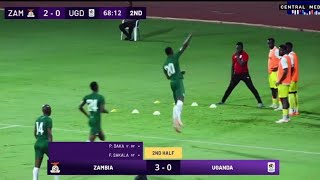 Zambia vs Uganda 30 Patson Daka Goals  All Goals ResultsExtended Highlights Friendly Match [upl. by Enirhtac]