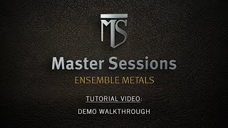 Ensemble Metals Collection  Demo Walkthrough  Heavyocity [upl. by Wolfram]