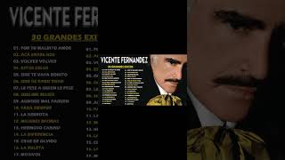 VICENTE FERNANDEZ GRANDES EXITOS VICENTE FERNANDEZ SUS MEJORES EXITOS [upl. by Malinin727]