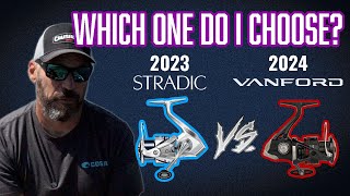 2024 VANFORD A vs 2023 STRADIC FM Which reel do you choose [upl. by Golub633]