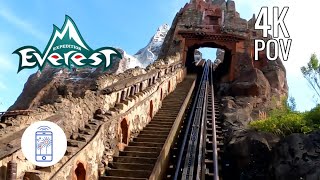 Expedition Everest full ride 4K POV 2021 [upl. by Ihskaneem]