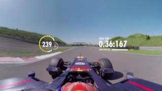 On board with Max Verstappen for a 360 lap of Zandvoort [upl. by Accebber]