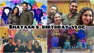 Shayaan’s birthday party 🎉  Bade baane bacche 😂  About my weight loss pcos 🥲 [upl. by Bullock]