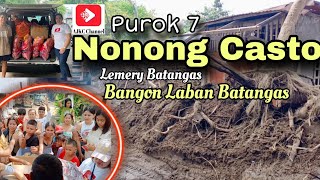 Food Relief Support  Purok 7 Nonong Casto Lemery Batangas  Typon Kristine [upl. by Binny76]