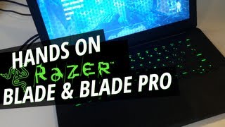 Razer Blade Review ★ Razer Blade Pro First Impressions amp Demo of the Thinnest Gaming Laptop [upl. by Atinad]