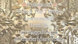 Infamous  Watch The Throne instrumental CRAZY [upl. by Dunc]