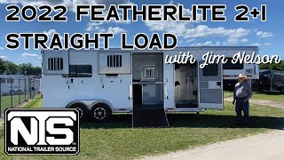 2022 Featherlite 2  1 Horse Straight load Tour [upl. by Elfrida87]