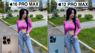 iPhone 16 Pro Max Vs iPhone 12 Pro Max Camera Test Comparison [upl. by Cnut822]