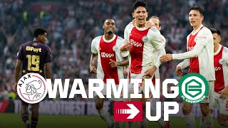 WARMING UP 🌡  Ajax 🆚 FC Groningen [upl. by Agee]