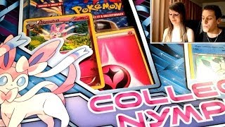 POKÉCOUPLE Ouverture Pokémon du Coffret Nymphali FR   Une belle palette de couleurs [upl. by Pearse181]