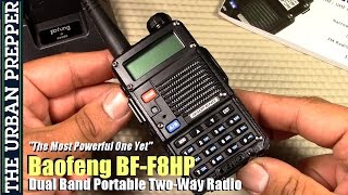 Baofeng BFF8HP Radio Review by TheUrbanPrepper [upl. by Nnahgaem]