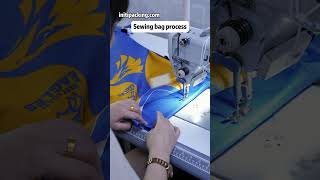 Sewing bag process custombag bagfactory initipacking [upl. by Dihahs]