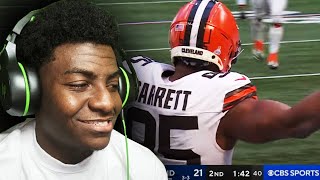 MR GARRETT YOU ARE HIM Cleveland Browns vs Indianapolis Colts Highlights REACTION [upl. by Macario]