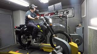 2022 Suzuki DRZ400S Dyno Test [upl. by Attenal339]